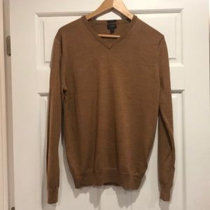 J Crew Flagship Merino Wool V-Neck Sweater
